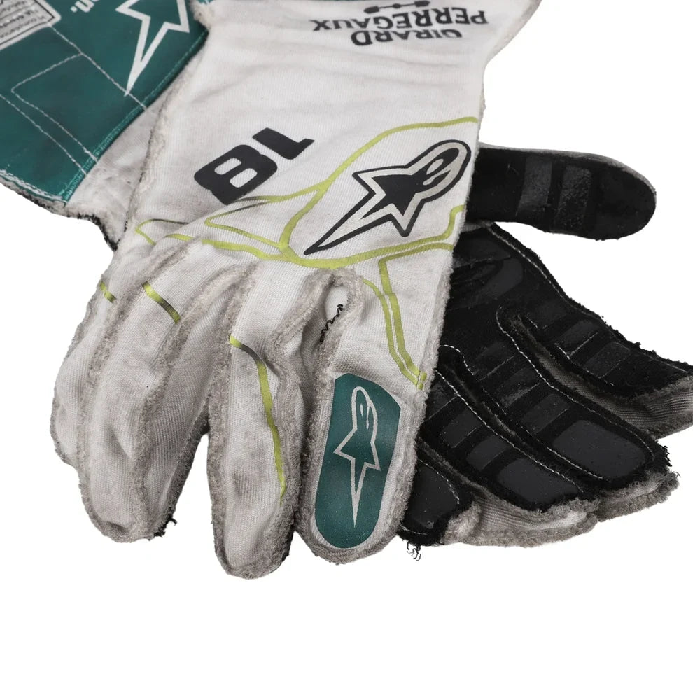2022 Lance Stroll Aston Martin Race F1 Gloves
