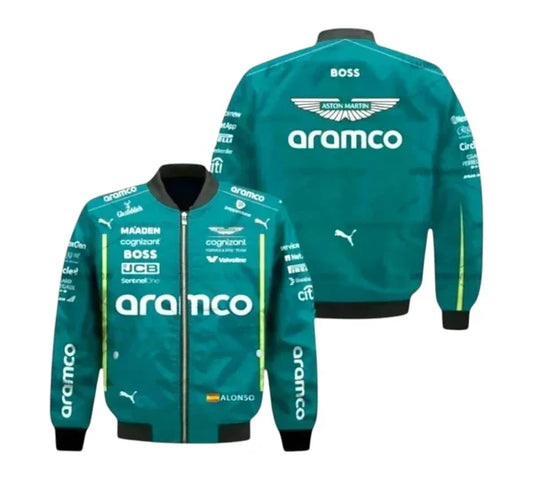 2025 Lance Stroll Formula One F1 Vintage Racing Jacket