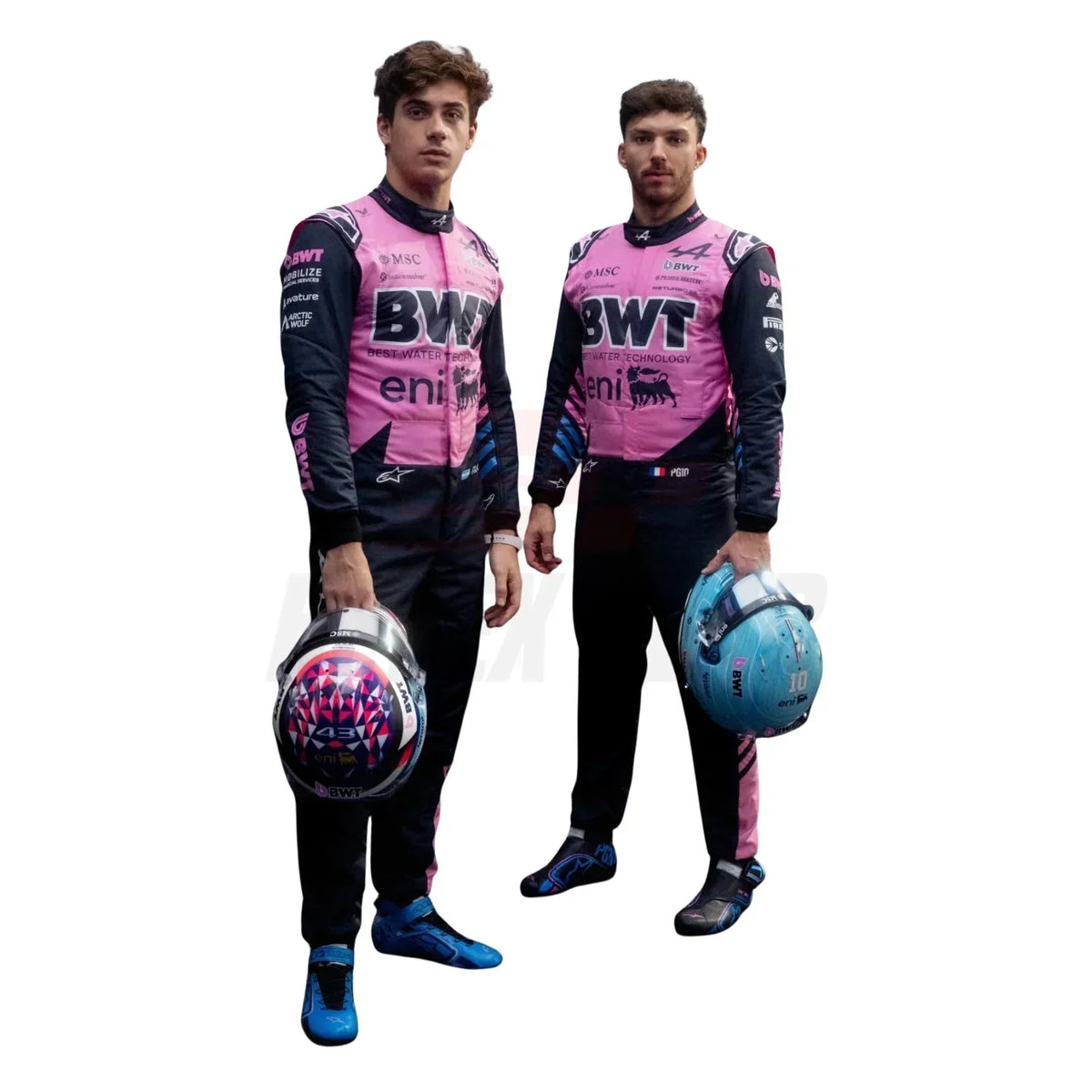 2026 Pierre Gasly & Franco Colapinto Formula One BWT Team Alpine Replica Racing Suit | KarteX Racewear - KarteX Racewears