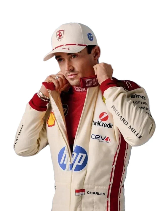 2026 Charles Leclerc Monaco GP F1 Racing Suit | KarteX Racewear - KarteX Racewears