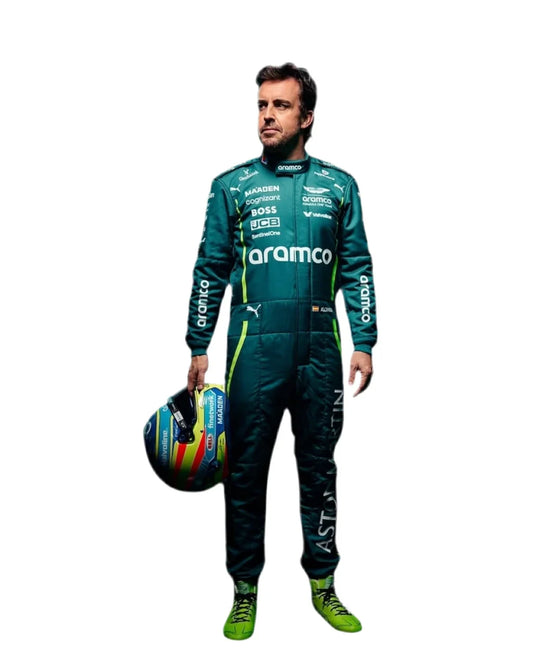 2025 Fernando Alonso Aston Martin F1 Race Suit