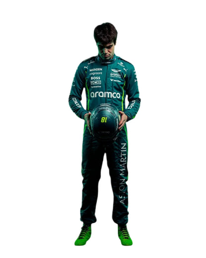 Lance Stroll 2025 Aston Martin F1 Inspired Race Suit | KarteX Racewear