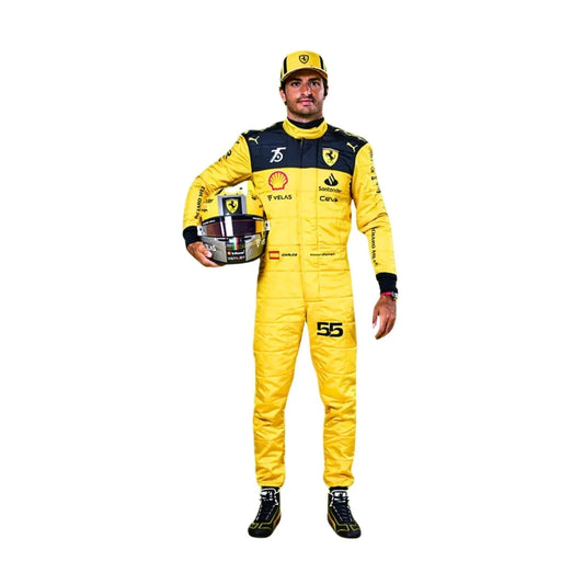 2022 Carlos Sainz 75th Anniversary F1 Racing Suit | KarteX Racewear