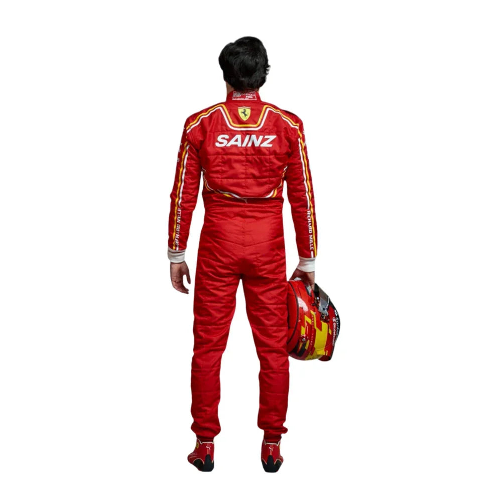 2024 Monaco GP Scuderia Ferrari Hp Carlos Sainz F1 Race Suit