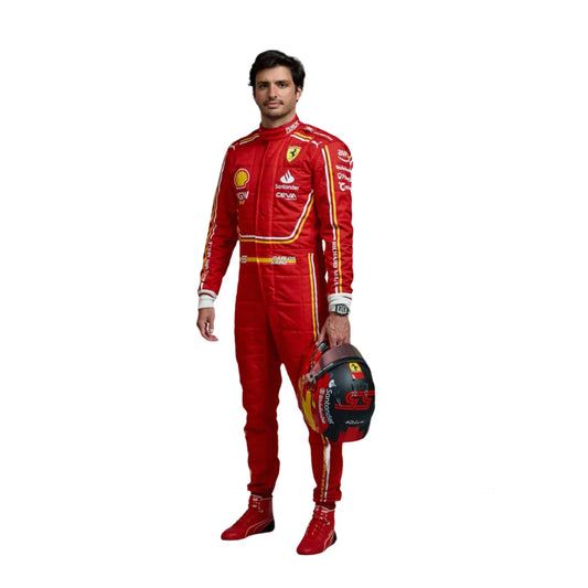 2024 Carlos Sainz Jr. Scuderia Ferrari F1 Race suit