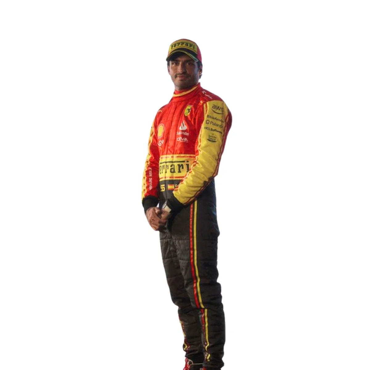 2023 Carlos Sainz Jr Monza Special Edition F1 Racing suit | KarteX Racewear