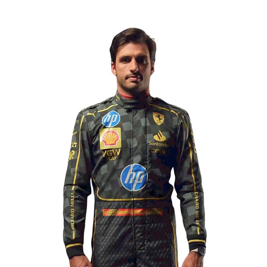 2024 Carlos Sainz Italy GP F1 Racing Suit  | KarteX Racewear