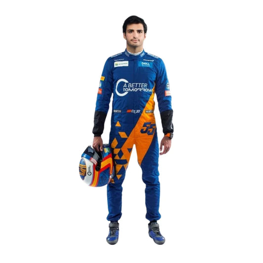 Carlos Sainz 2019 McLaren F1 Racing Suit | KarteX Racewear