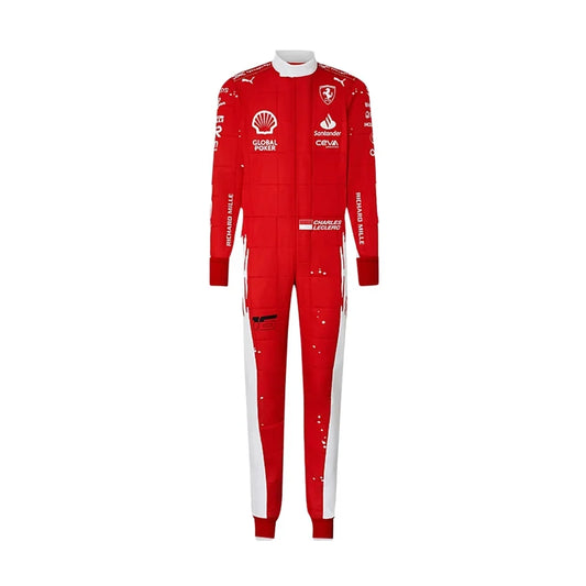 2023 Charles Leclerc las vegas GP special edition Ferrari F1 Race Suit