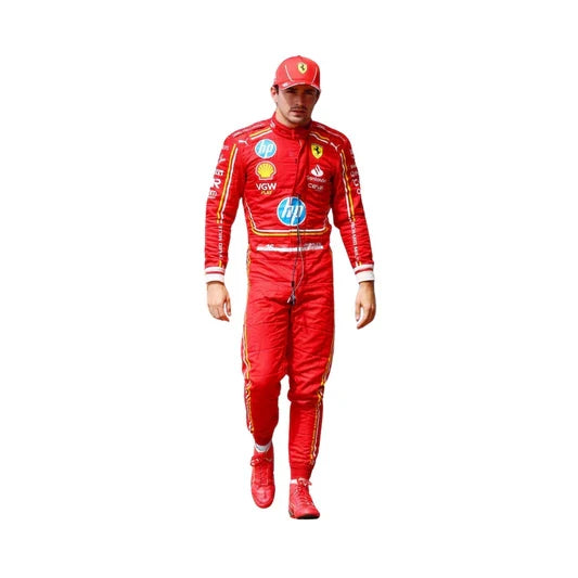 Charles Leclerc 2024 Ferrari F1 Inspired Race Suit | KarteX Racewear