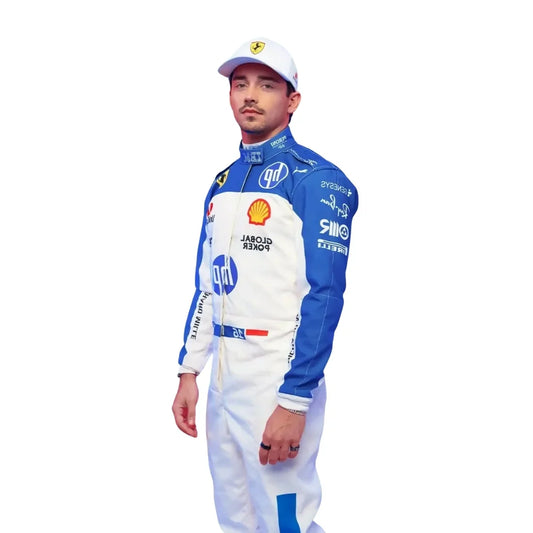 Charles Leclerc 2025 Miami GP Ferrari F1 Racing Suit | KarteX Racewear