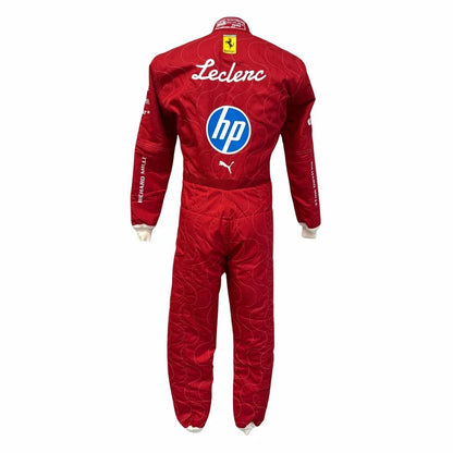 Charles Leclerc 2025 Monza GP Ferrari F1 Racing Suit | KarteX Racewear