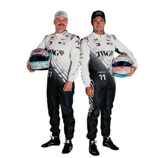 2026 F1 Racing Costume Worn By Valtteri Bottas and Sergio Perez - Miami GP