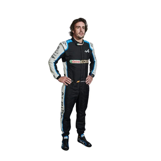 Fernando Alonso 2021 Alpine F1 Racing Suit