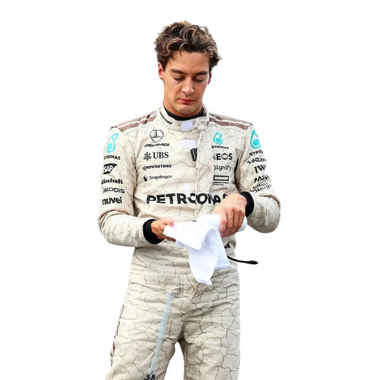 George Russell 2025 USA Austin GP Mercedes F1 Racing Suit | KarteX Racewear