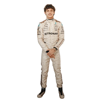 Andrea Kimi Antonelli 2025 USA Austin GP Mercedes F1 Racing Suit | KarteX Racewear