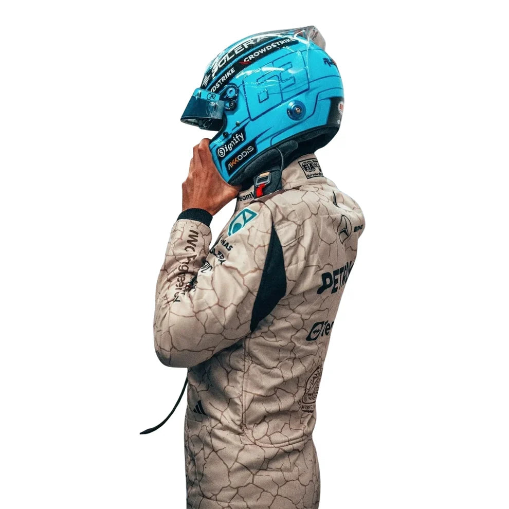 Andrea Kimi Antonelli 2025 USA Austin GP Mercedes F1 Racing Suit | KarteX Racewear