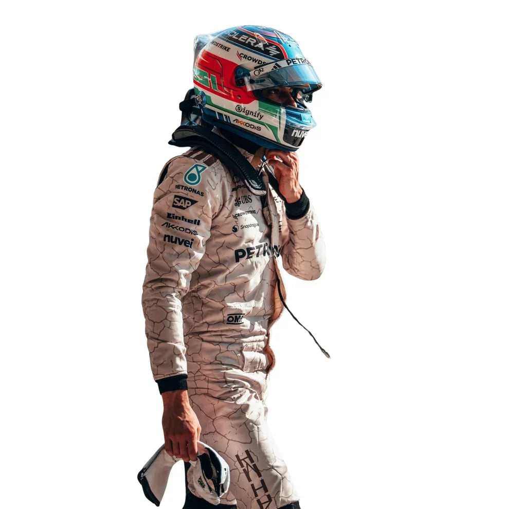 Andrea Kimi Antonelli 2025 USA Austin GP Mercedes F1 Racing Suit | KarteX Racewear