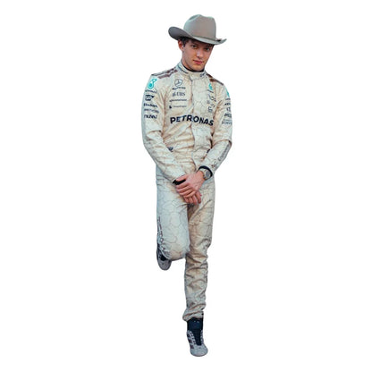 Andrea Kimi Antonelli 2025 USA Austin GP Mercedes F1 Racing Suit | KarteX Racewear