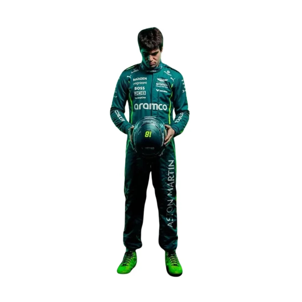 2025 Lance Stroll Aston Martin F1 Race Suit