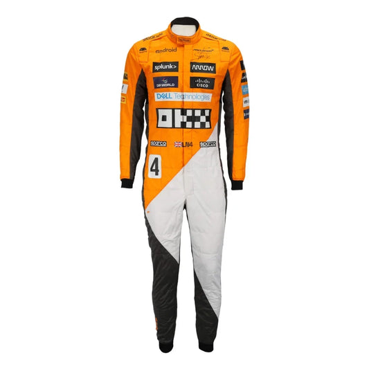 Lando Norris 2023 'Triple Crown' Spanish GP McLaren F1 Racing Suit | KarteX Racewear