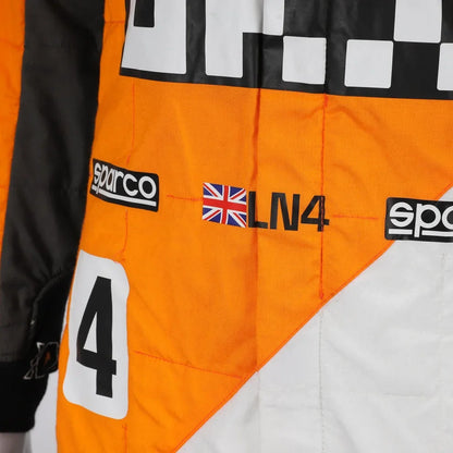 Lando Norris 2023 'Triple Crown' Spanish GP McLaren F1 Racing Suit | KarteX Racewear
