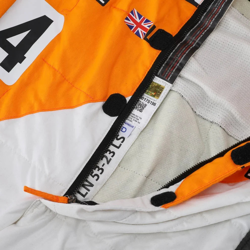 Lando Norris 2023 'Triple Crown' Spanish GP McLaren F1 Racing Suit | KarteX Racewear