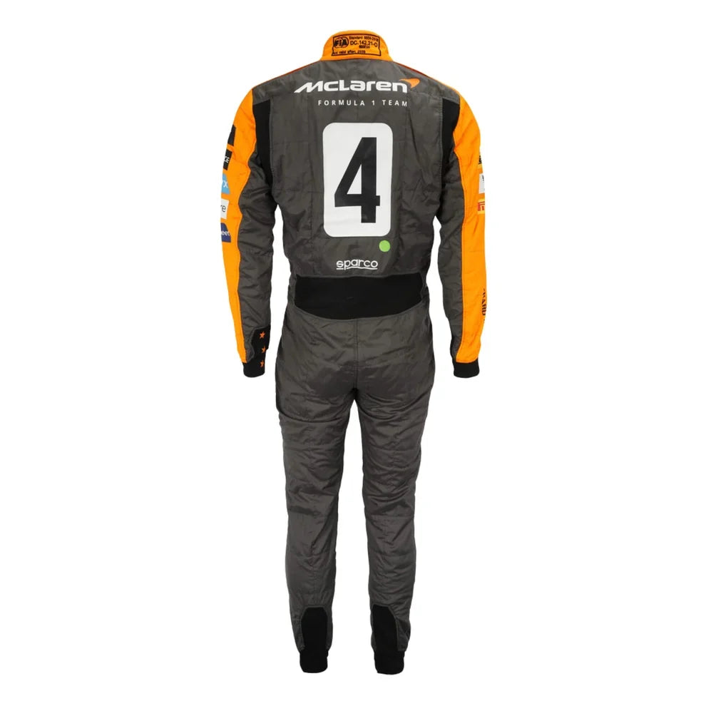 Lando Norris 2023 'Triple Crown' Spanish GP McLaren F1 Racing Suit | KarteX Racewear