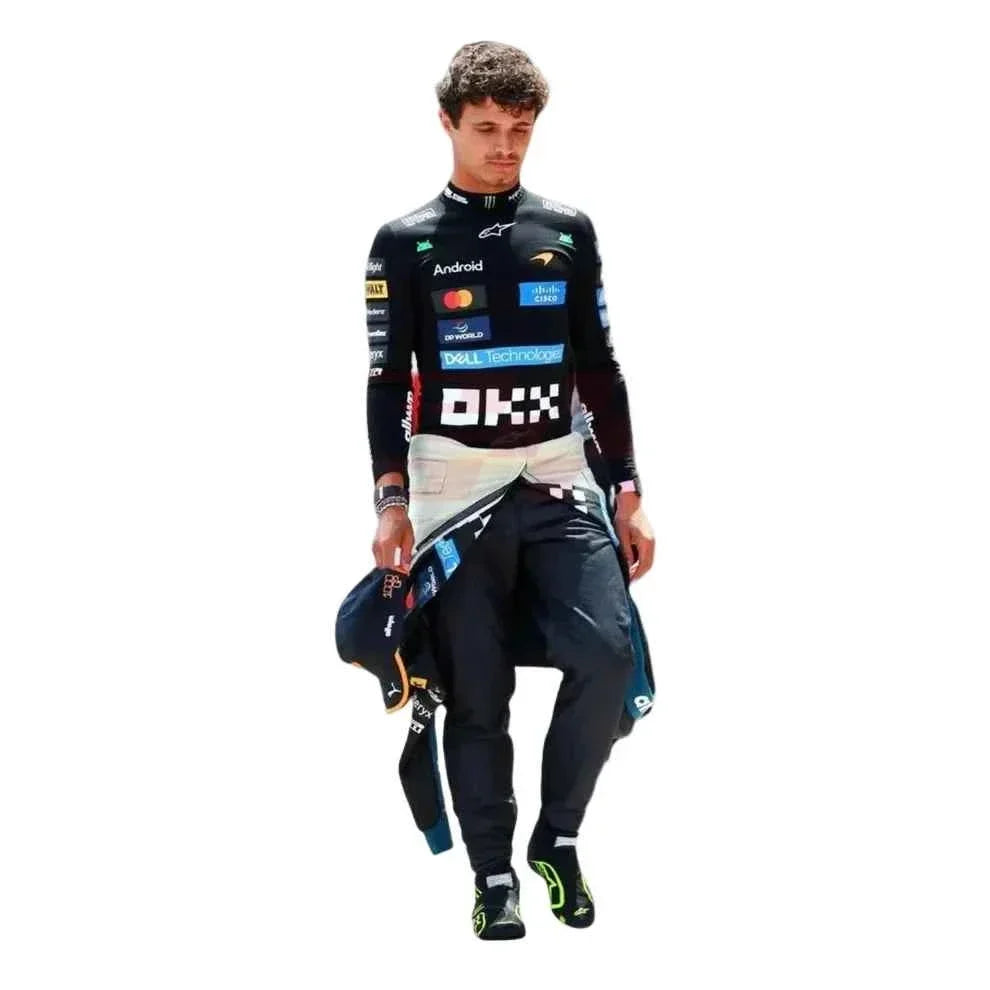 Lando Norris 2026 Monaco GP McLaren F1 Racing Suit | KarteX Racewear
