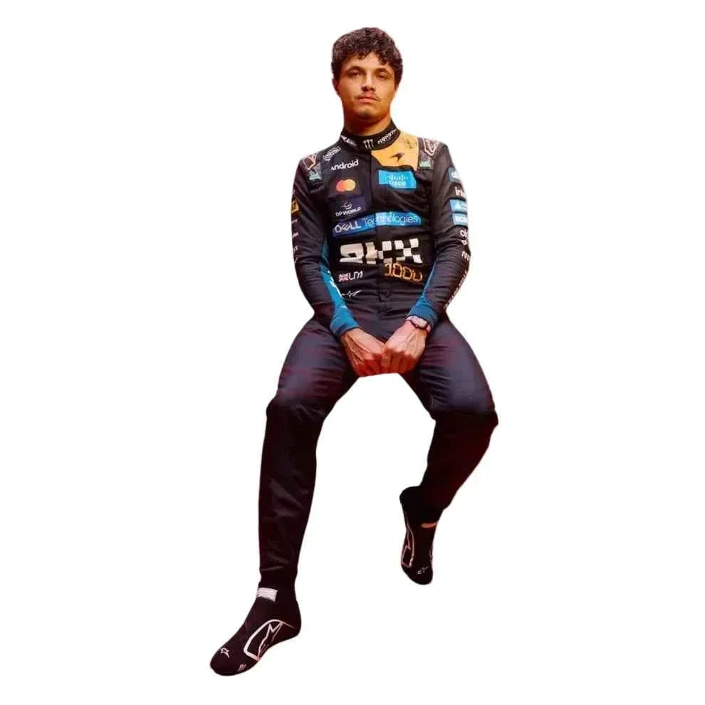 Lando Norris 2026 Monaco GP McLaren F1 Racing Suit | KarteX Racewear