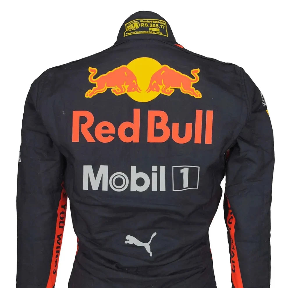 Max Verstappen 2018 Red Bull Racing TAG Heuer F1 Racing Suit | KarteX Racewear