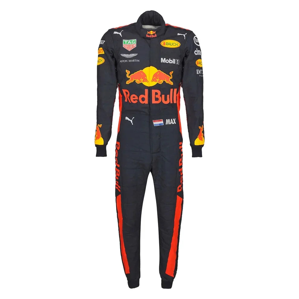 Max Verstappen 2018 Red Bull Racing TAG Heuer F1 Racing Suit | KarteX Racewear