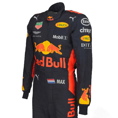 Max Verstappen 2018 Red Bull Racing TAG Heuer F1 Racing Suit | KarteX Racewear