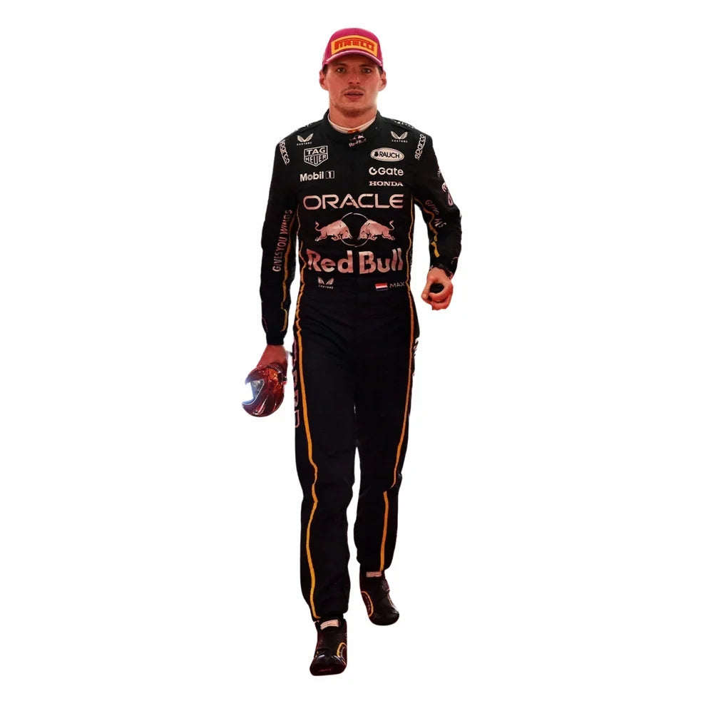 2025 Max Verstappen Las Vegas GP Red Bull F1 Racing Suit | KarteX Racewear