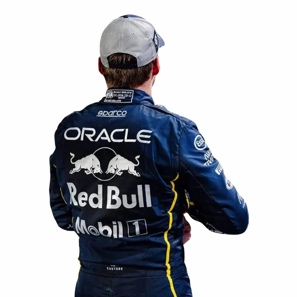 2025 Max Verstappen Las Vegas GP Red Bull F1 Racing Suit | KarteX Racewear