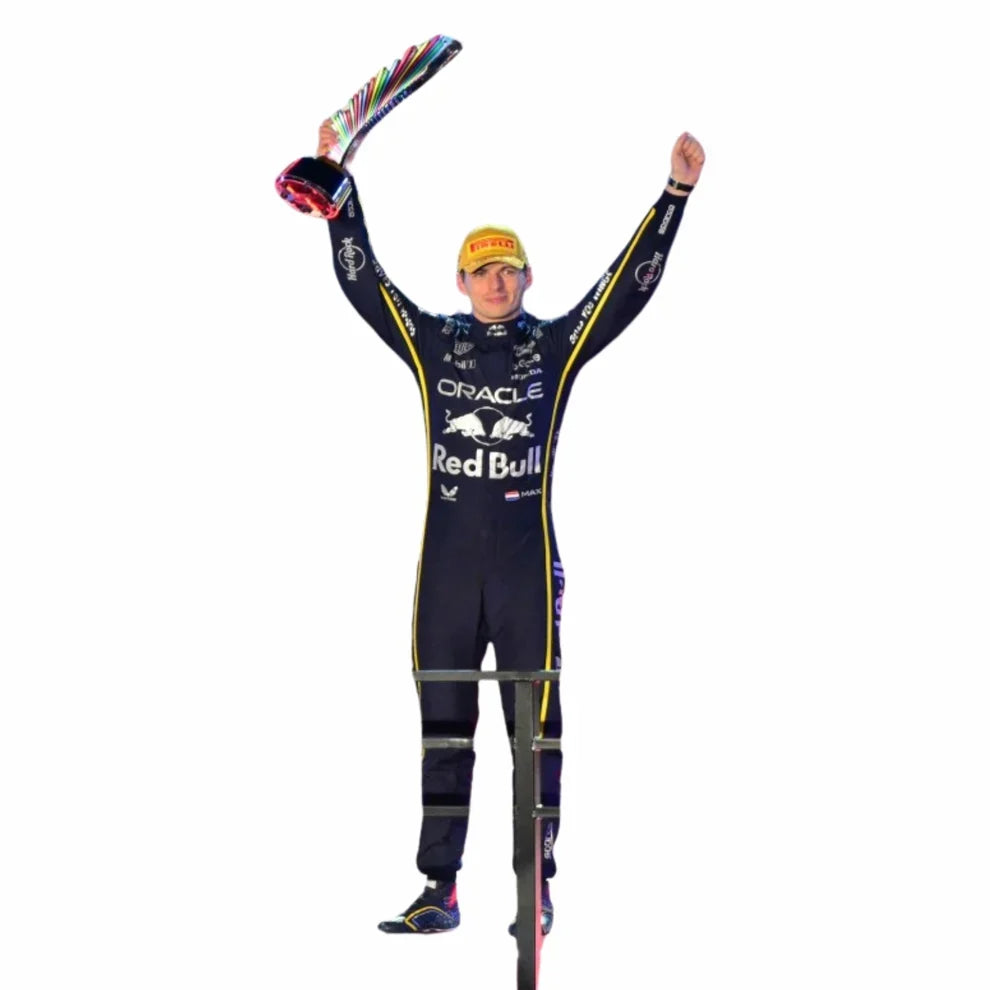 2025 Max Verstappen Las Vegas GP Red Bull F1 Racing Suit | KarteX Racewear