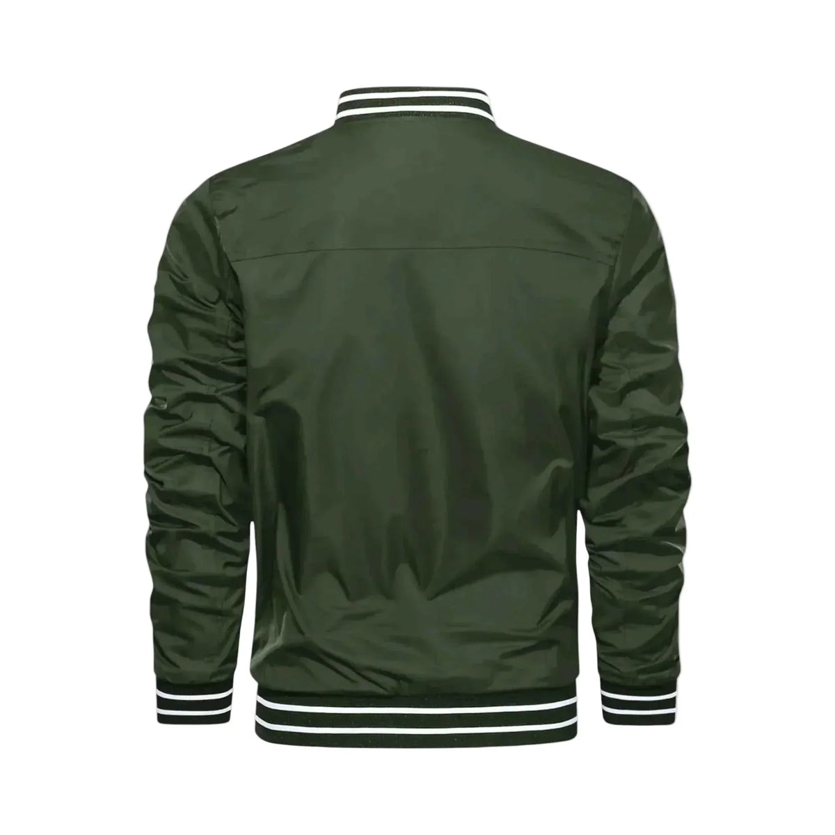 Men's Lightweight Bomber Jacket - Army Green