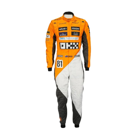 Oscar Piastri 2023 'Triple Crown' Spanish GP McLaren F1 Racing Suit | KarteX Racewear