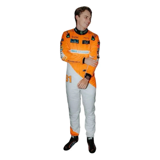 Oscar Piastri 2024 Singapore GP McLaren F1 Racing Suit | KarteX Racewear