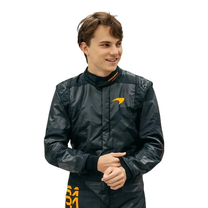Oscar Piastri 2025 McLaren Livery Reveal F1 Racing Suit | KarteX Racewear