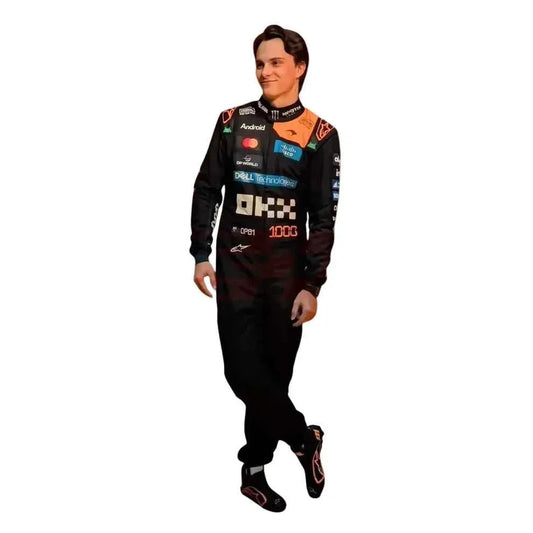 Oscar Piastri 2026 Monaco GP McLaren F1 Racing Suit | KarteX Racewear