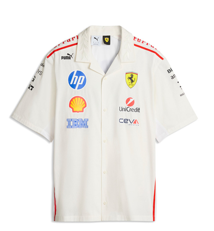 Ferrari F1 Team Racing T Shirt | White | Puma Motorsport Shirt (Copy)