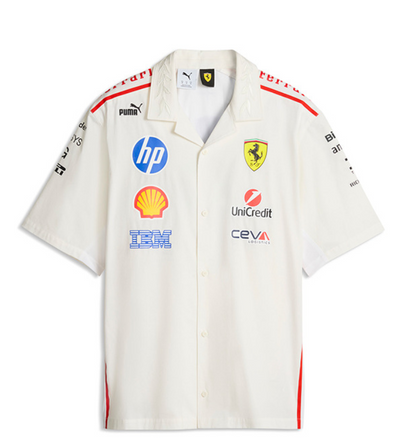 Ferrari F1 Team Racing T Shirt | White | Puma Motorsport Shirt (Copy)