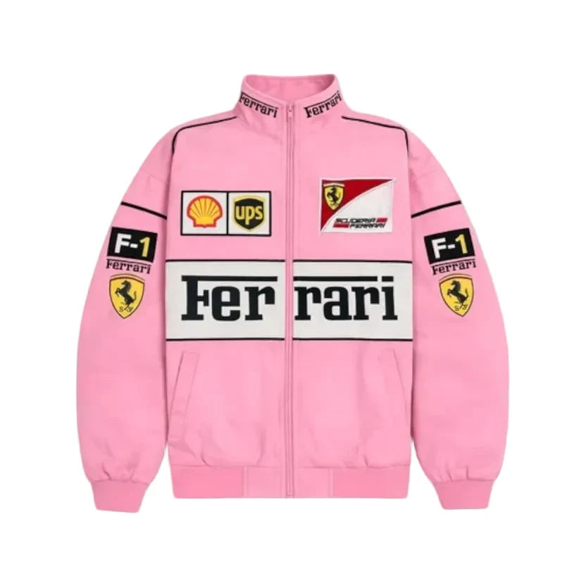 Scuderia Ferrari Vintage Jacket | Pink