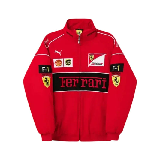 Scuderia Ferrari Vintage Jacket | Red