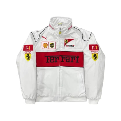 Scuderia Ferrari Vintage Jacket | White