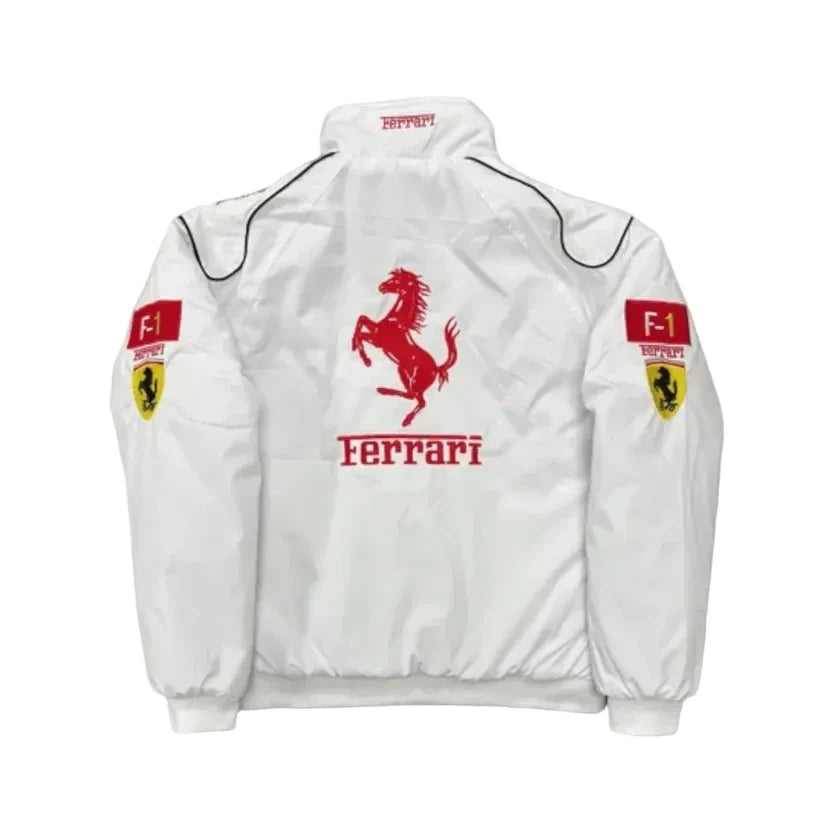 Scuderia Ferrari Vintage Jacket | White