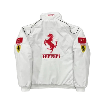 Scuderia Ferrari Vintage Jacket | White