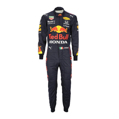 2021 Sergio Perez F1 Racing Suit Team Red Bull | KarteX Racewear