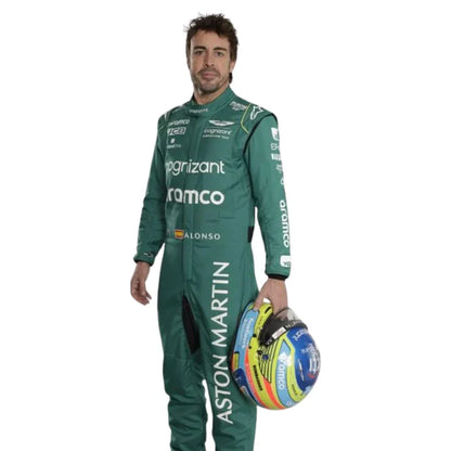 2023 Fernando Alonso Aston Martin F1 Race Suit